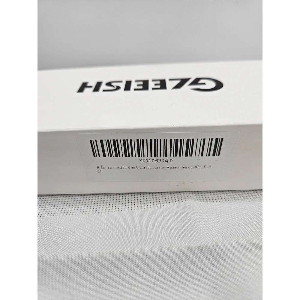 Gleeish Polarized Fit Over Sunglasses Black Oversized Square GST8709-P-01-09 NEW - Picture 8 of 8